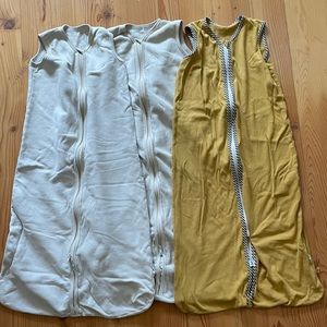 3T organic cotton toddler sleep sacks made in USA